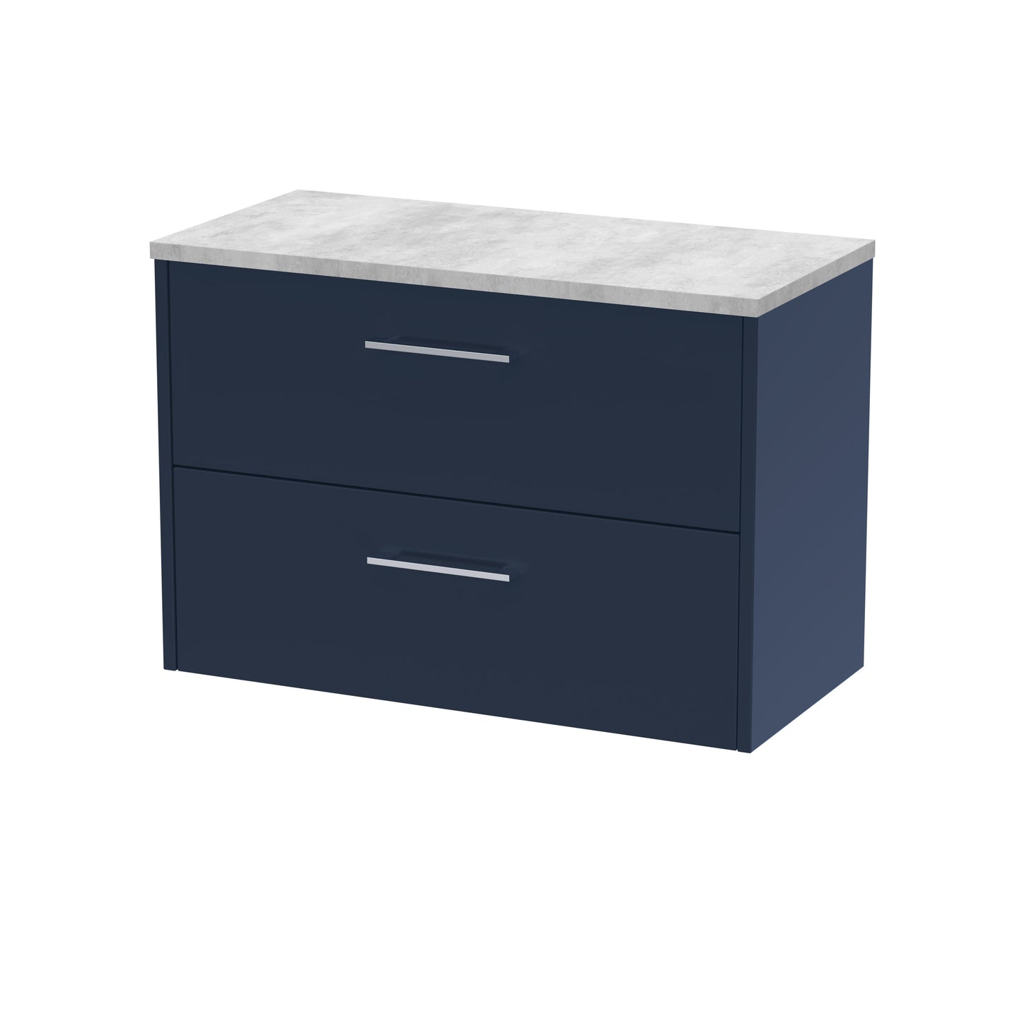 Hudson Reed Juno Wall Hung 2-Drawer Vanity & Worktop