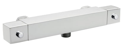 Nuie Square Thermostatic Bottom outlet Bar Valve - Clearance