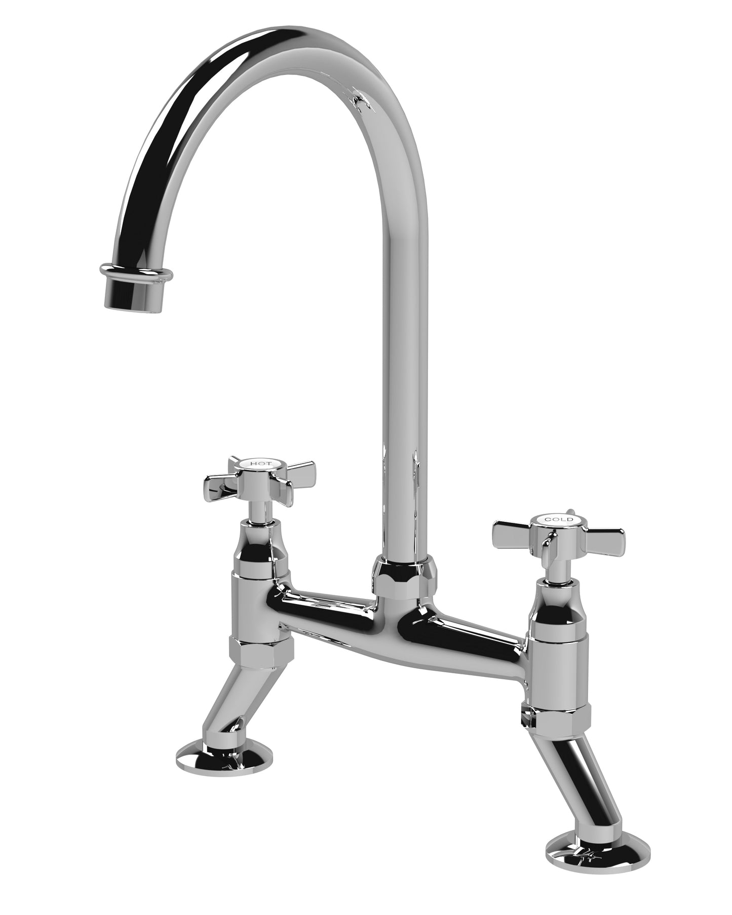 Nuie Bridge Crosshead Sink Mixer