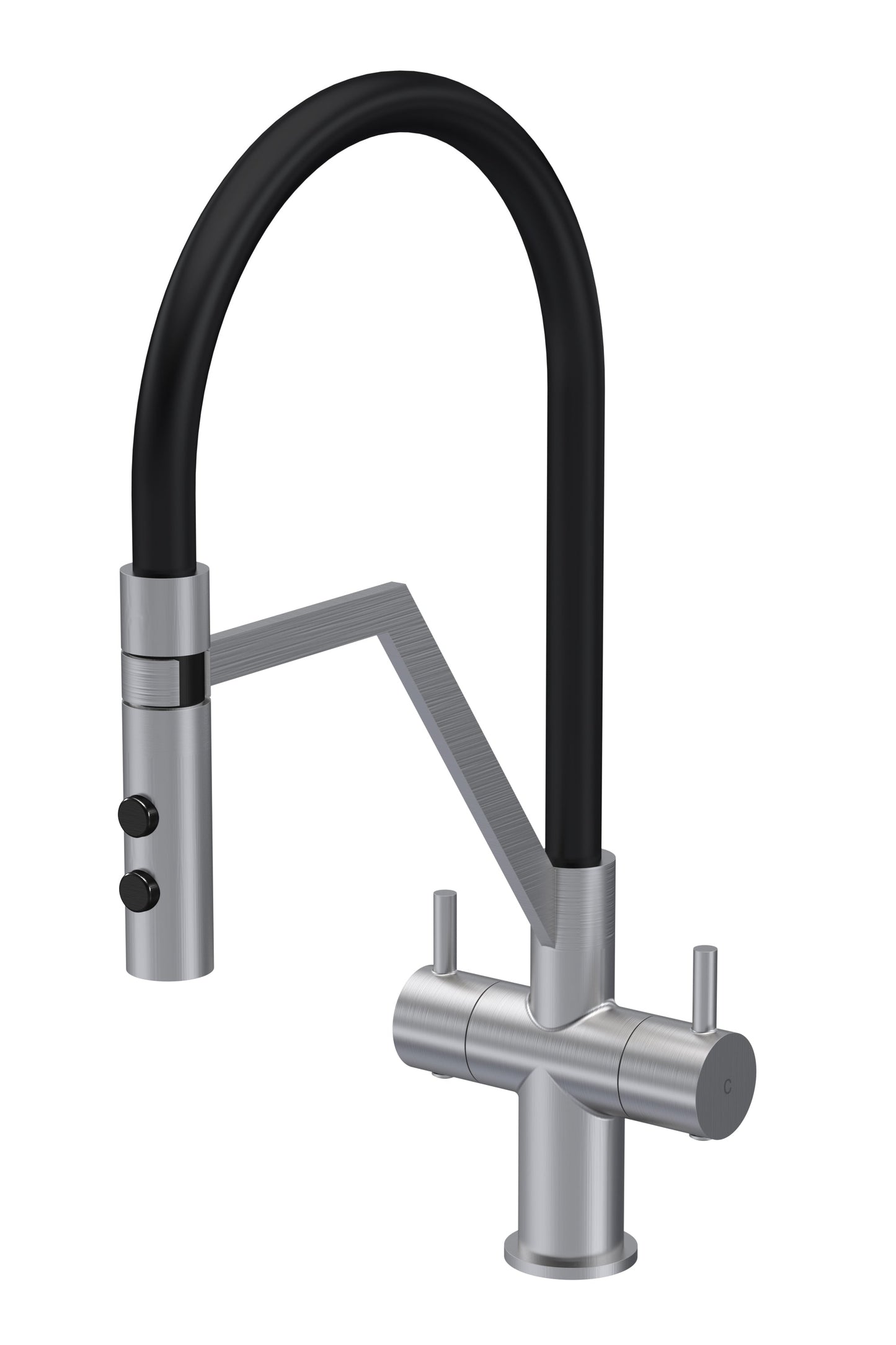 Nuie Ravi Mono Dual Lever Basin Tap