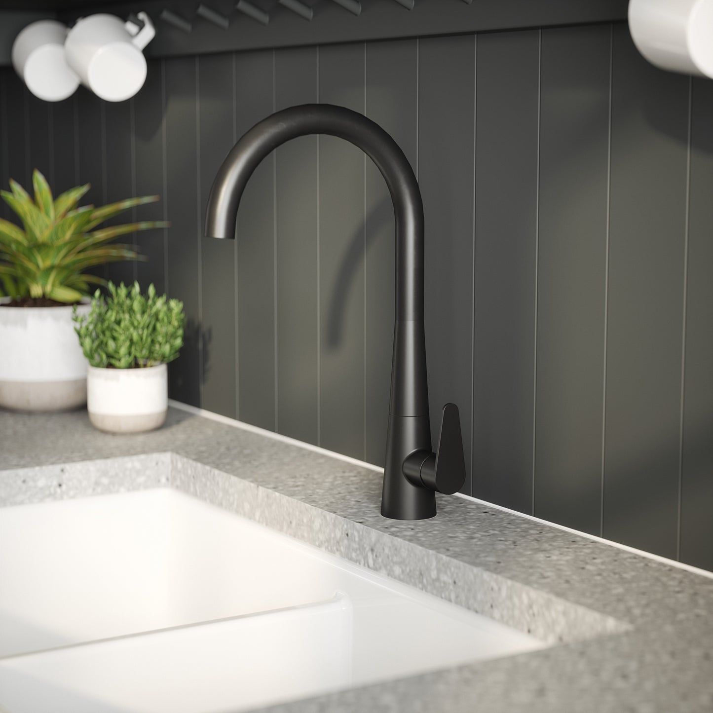 Nuie Samir Mono Single Lever Basin Tap