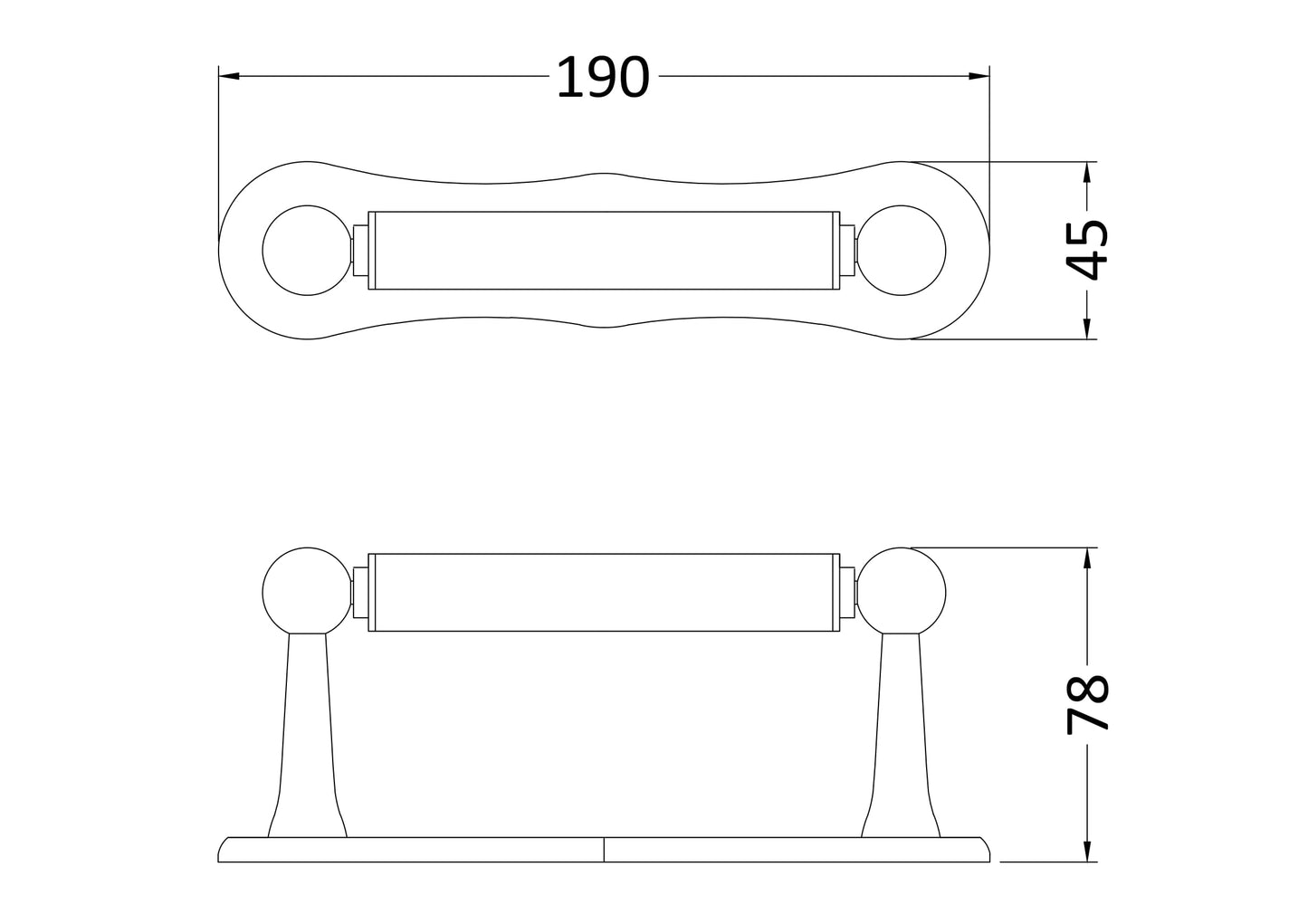 Nuie Traditional Toilet Roll Holder