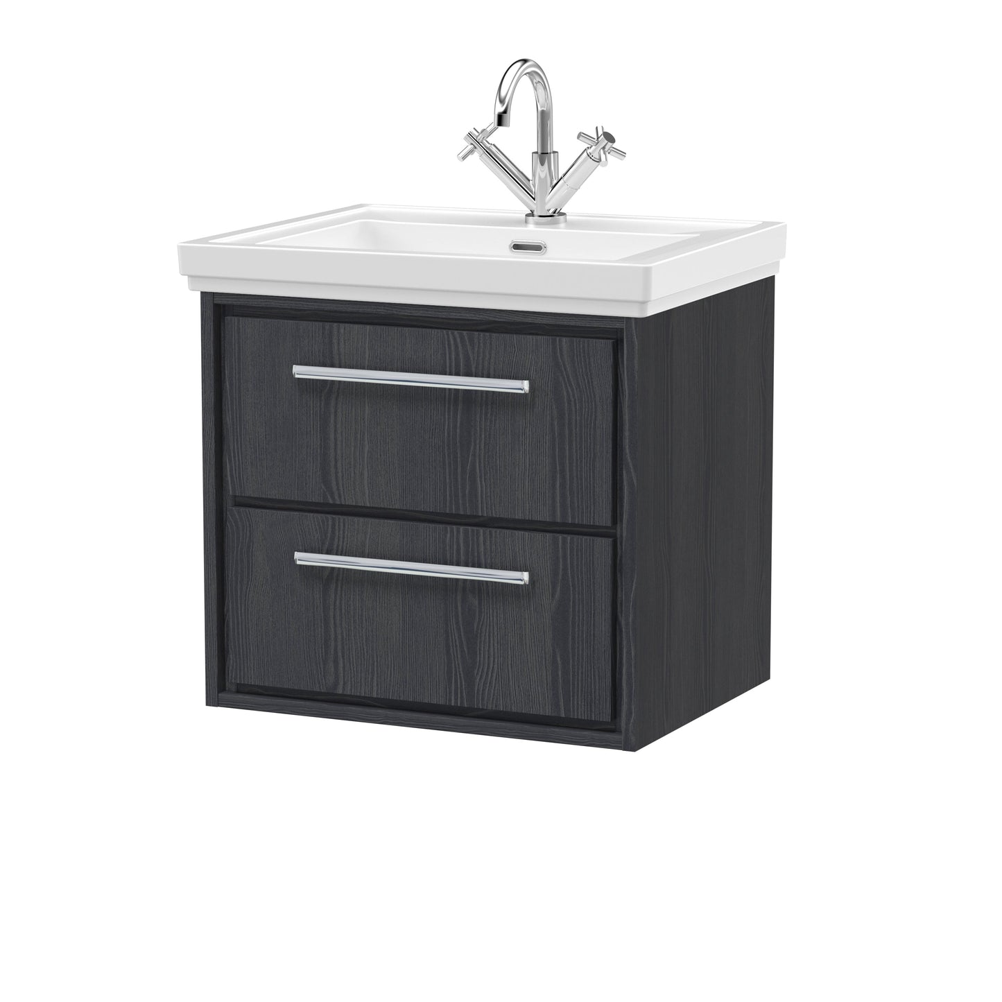 Hudson Reed Lille Wall Hung 2 Drawer Vanity with Basin/Worktop