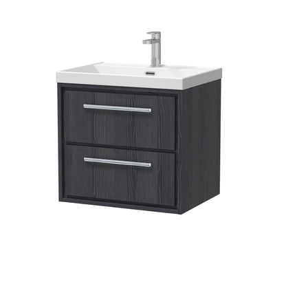 Hudson Reed Lille Wall Hung 2 Drawer Vanity with Basin/Worktop