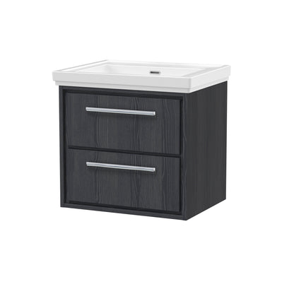 Hudson Reed Lille Wall Hung 2 Drawer Vanity with Basin/Worktop