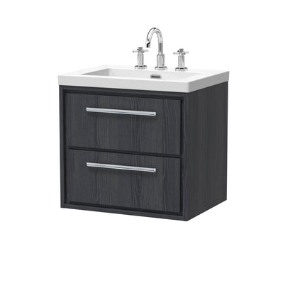 Hudson Reed Lille Wall Hung 2 Drawer Vanity with Basin/Worktop