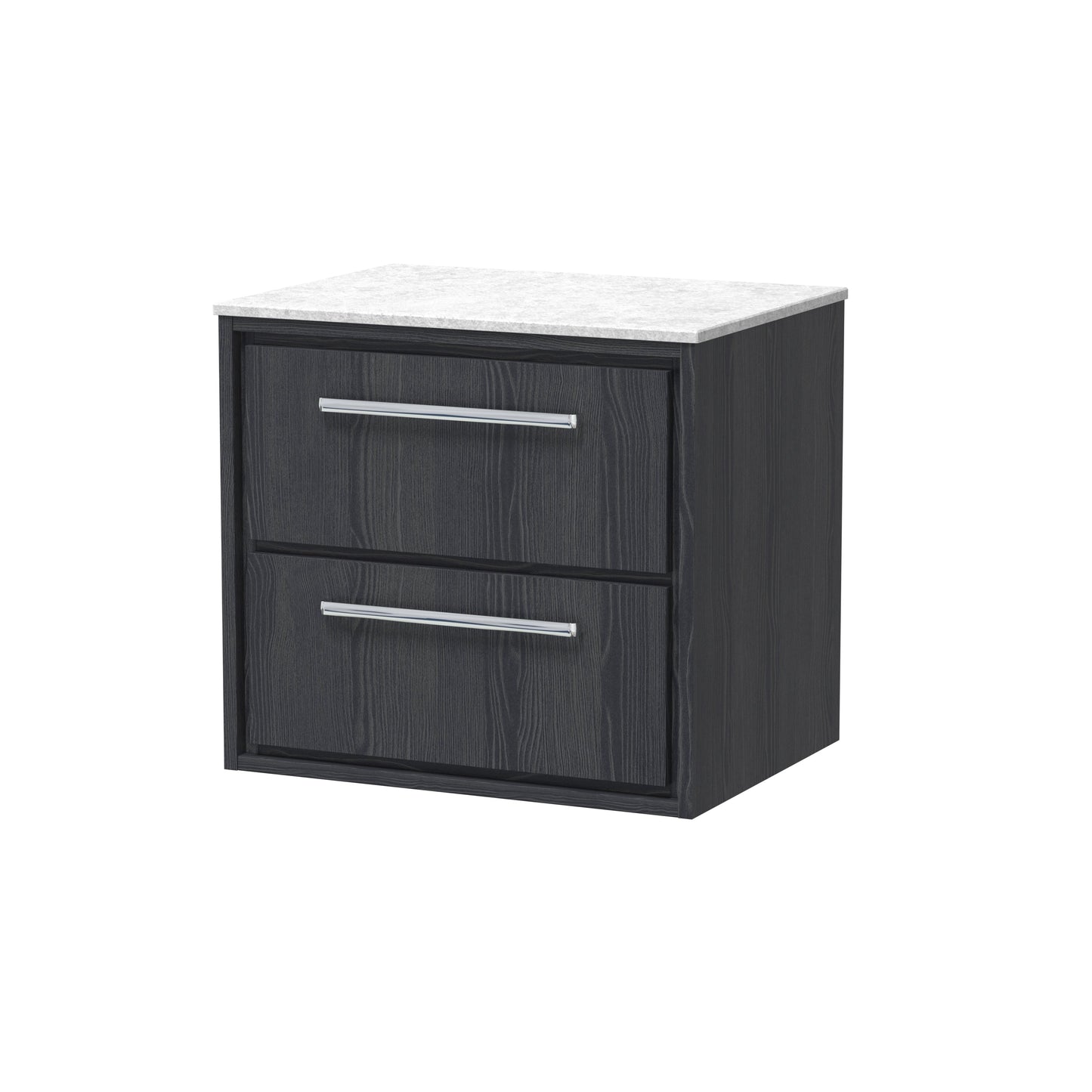 Hudson Reed Lille Wall Hung 2 Drawer Vanity with Basin/Worktop