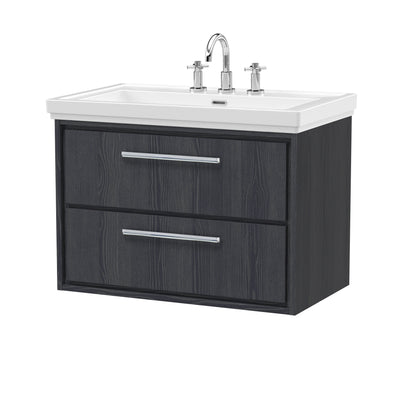 Hudson Reed Lille Wall Hung 2 Drawer Vanity with Basin/Worktop