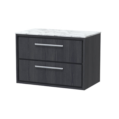 Hudson Reed Lille Wall Hung 2 Drawer Vanity with Basin/Worktop