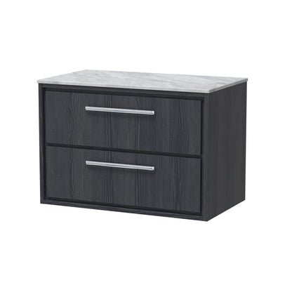 Hudson Reed Lille Wall Hung 2 Drawer Vanity with Basin/Worktop