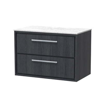 Hudson Reed Lille Wall Hung 2 Drawer Vanity with Basin/Worktop