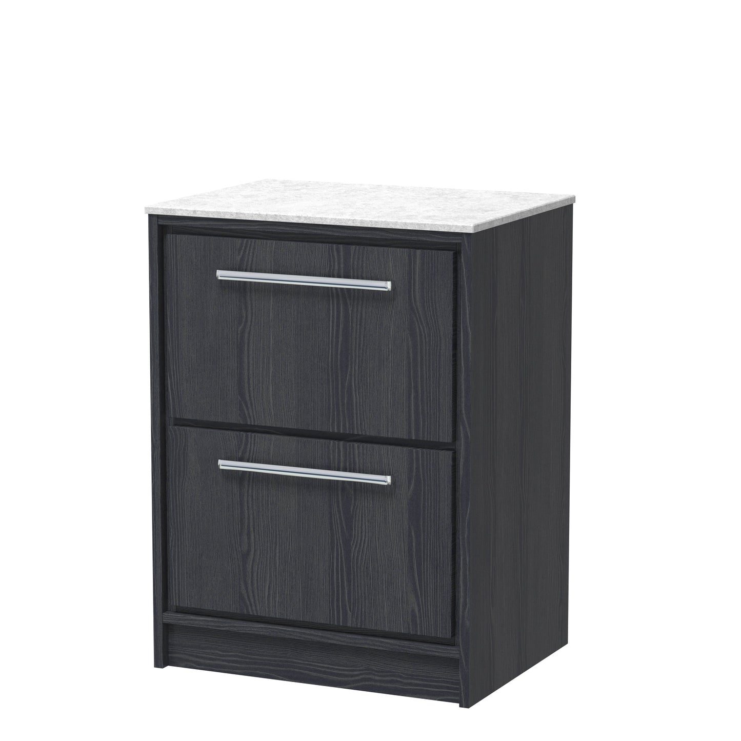 Hudson Reed Lille Floor Standing 2 Drawer Vanity with Basin/Worktop