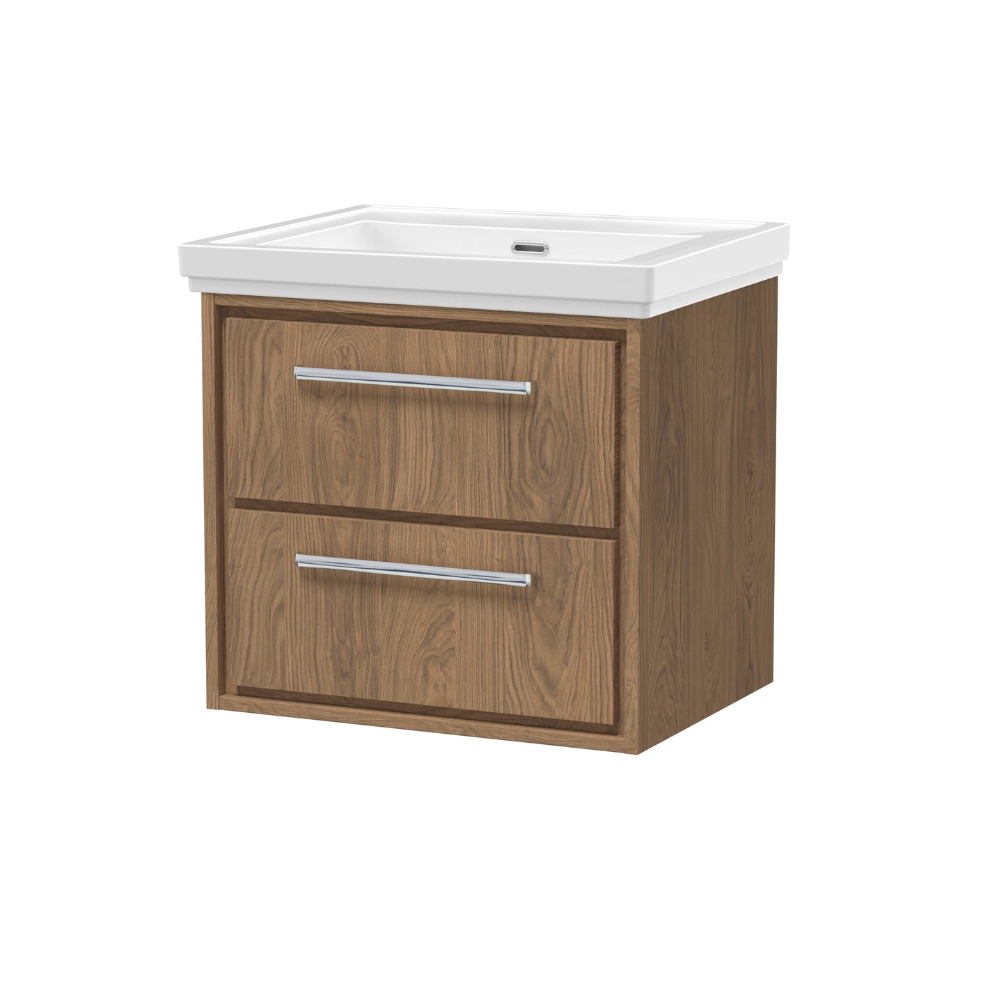 Hudson Reed Lille Wall Hung 2 Drawer Vanity with Basin/Worktop