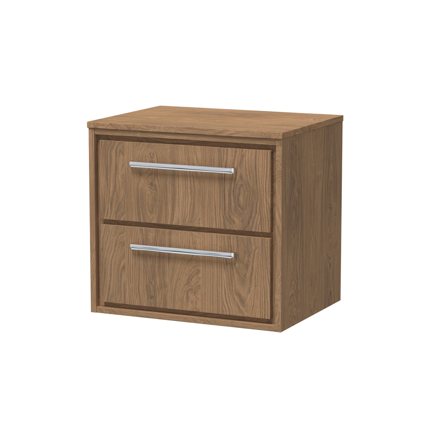 Hudson Reed Lille Wall Hung 2 Drawer Vanity with Basin/Worktop