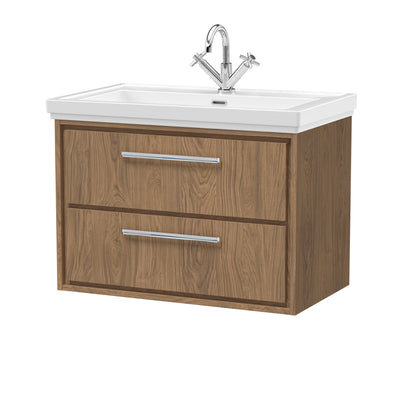 Hudson Reed Lille Wall Hung 2 Drawer Vanity with Basin/Worktop