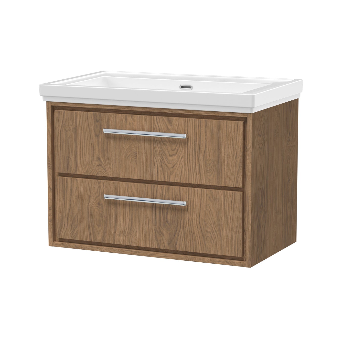 Hudson Reed Lille Wall Hung 2 Drawer Vanity with Basin/Worktop