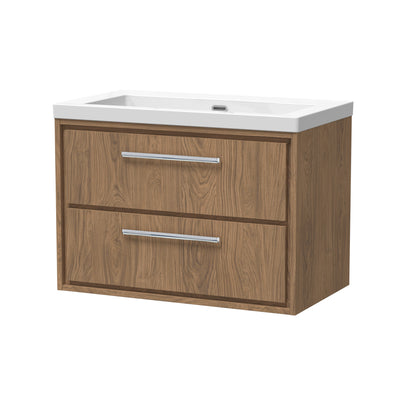 Hudson Reed Lille Wall Hung 2 Drawer Vanity with Basin/Worktop