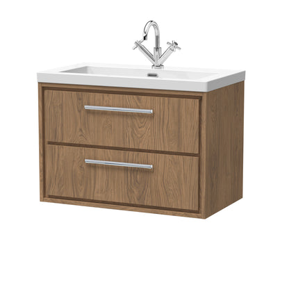 Hudson Reed Lille Wall Hung 2 Drawer Vanity with Basin/Worktop