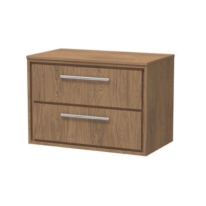 Hudson Reed Lille Wall Hung 2 Drawer Vanity with Basin/Worktop