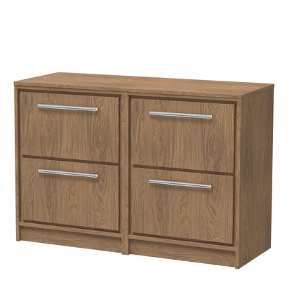 Hudson Reed Lille 1200mm Floor Standing 4 Drawer Vanity With worktop