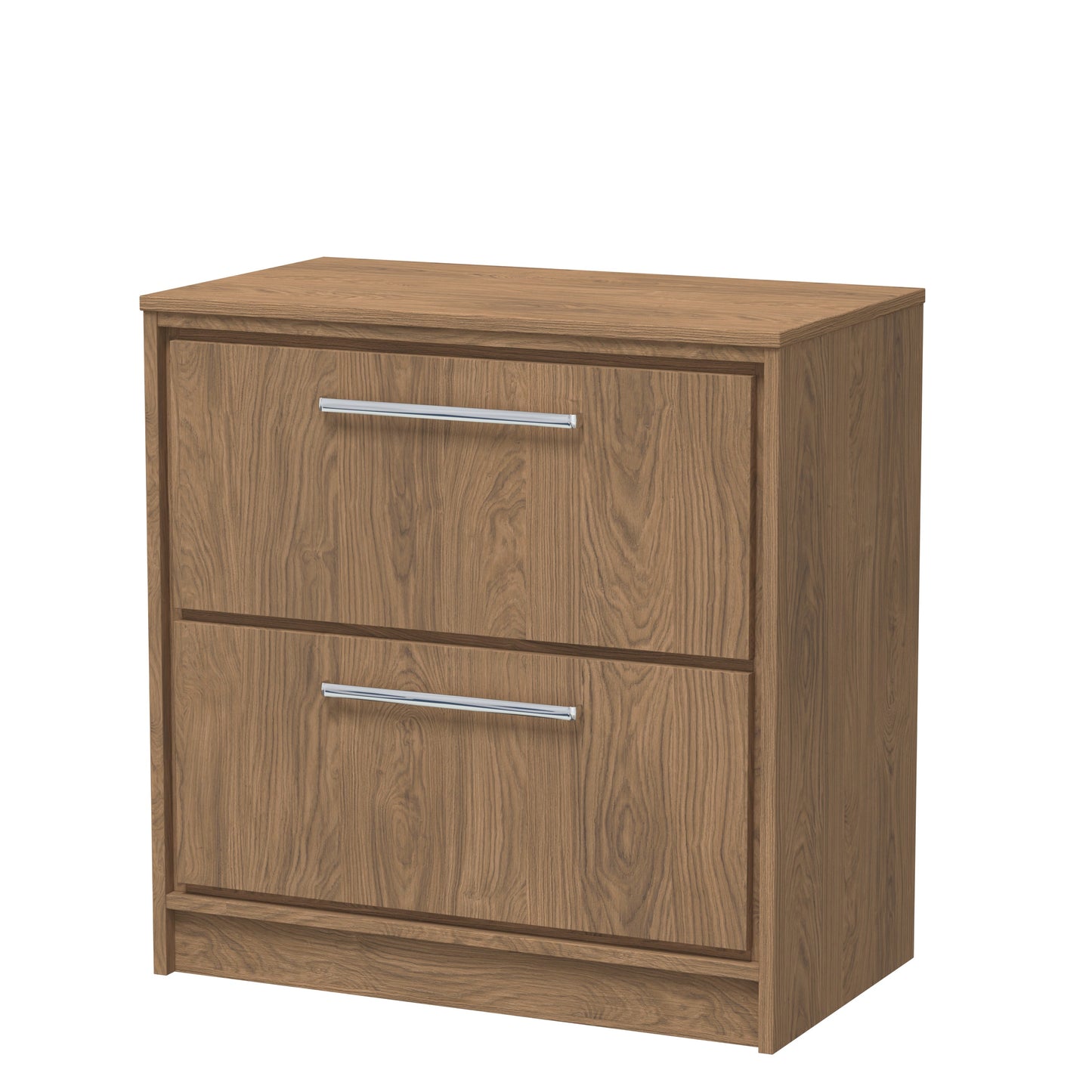 Hudson Reed Lille Floor Standing 2 Drawer Vanity with Basin/Worktop