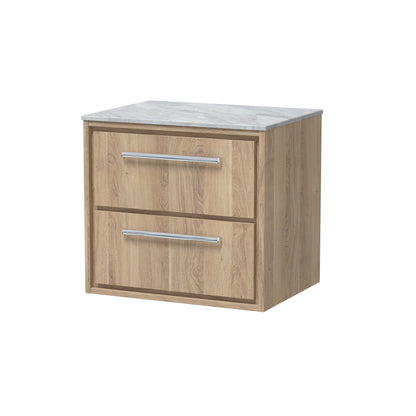 Hudson Reed Lille Wall Hung 2 Drawer Vanity with Basin/Worktop