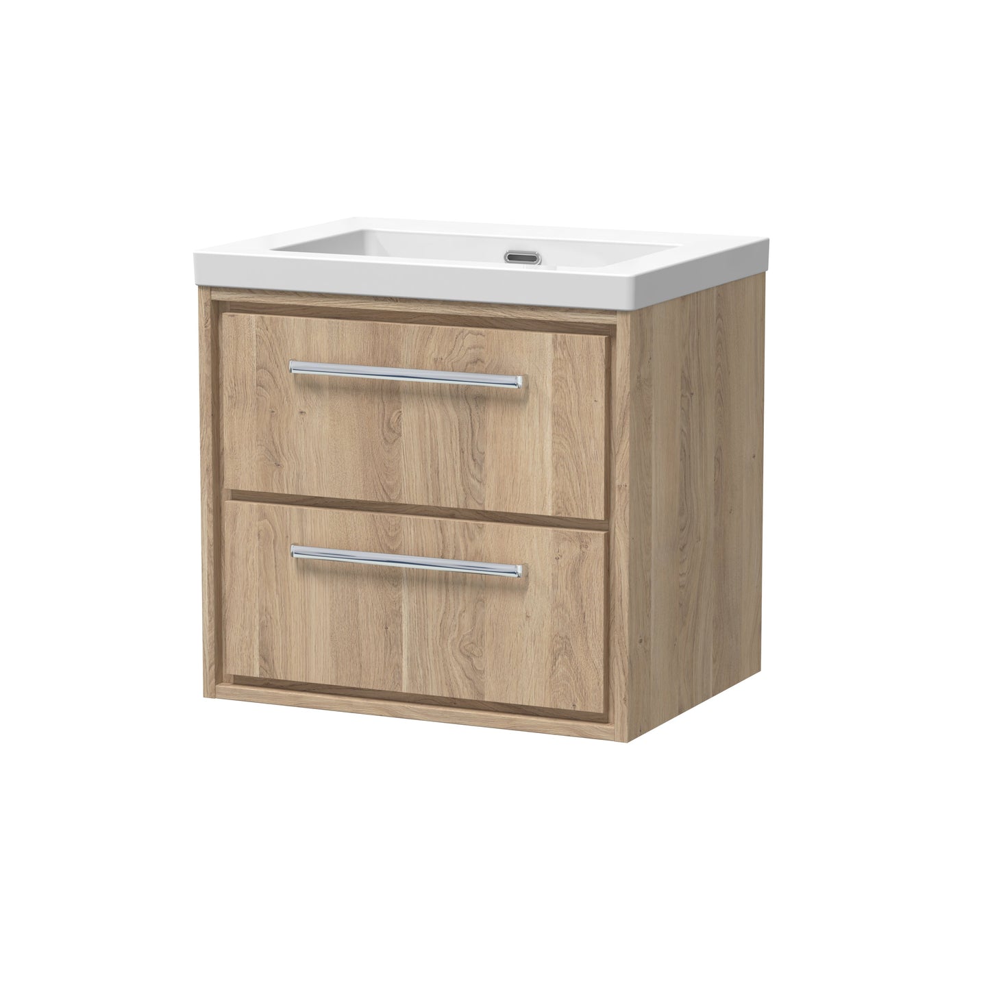 Hudson Reed Lille Wall Hung 2 Drawer Vanity with Basin/Worktop