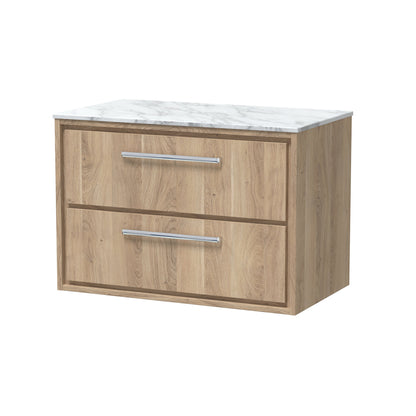 Hudson Reed Lille Wall Hung 2 Drawer Vanity with Basin/Worktop