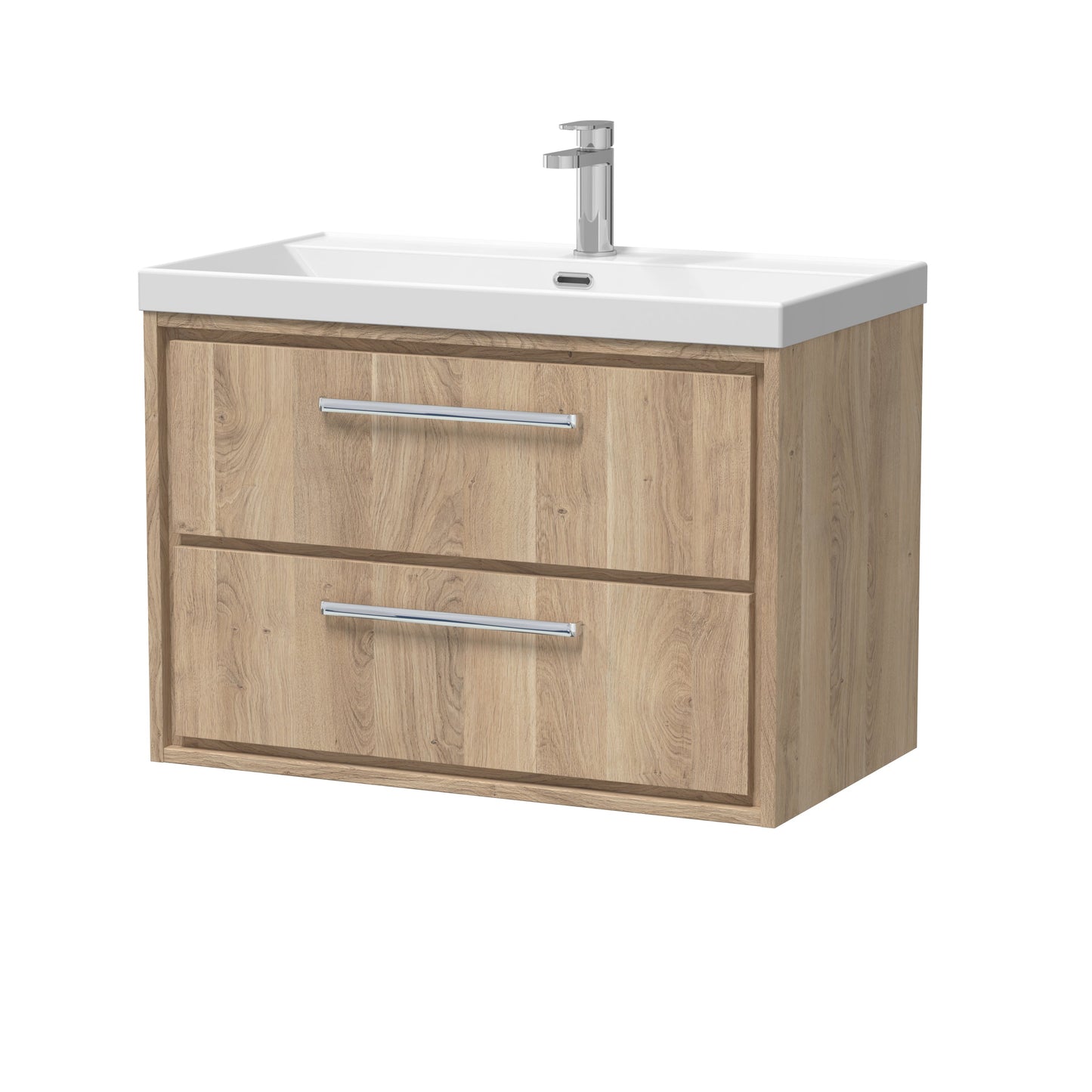 Hudson Reed Lille Wall Hung 2 Drawer Vanity with Basin/Worktop