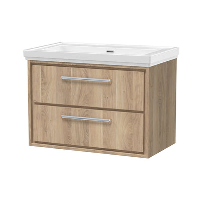 Hudson Reed Lille Wall Hung 2 Drawer Vanity with Basin/Worktop