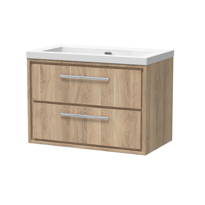 Hudson Reed Lille Wall Hung 2 Drawer Vanity with Basin/Worktop