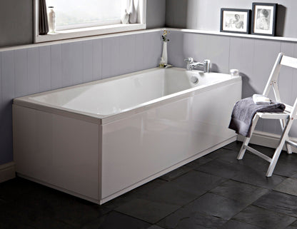 Nuie Linton Eternalite Square Single Ended Bath