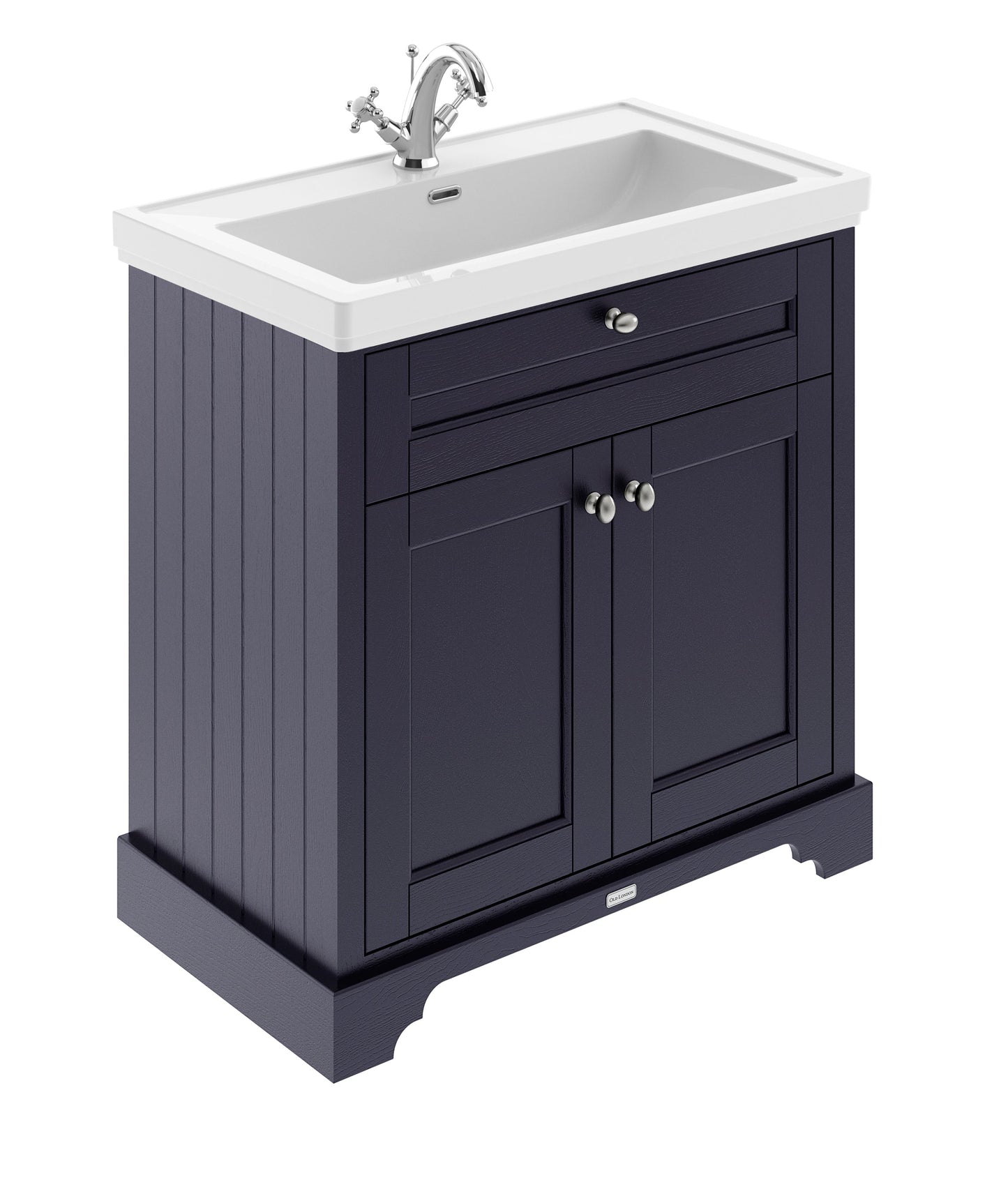 Hudson Reed Old London 2-Door Floorstanding Vanity & Classic Basin