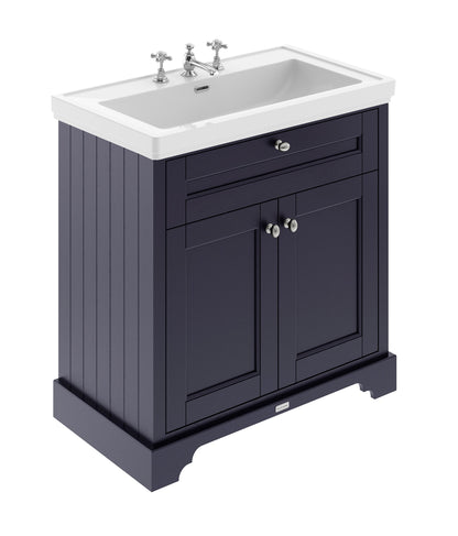 Hudson Reed Old London 2-Door Floorstanding Vanity & Classic Basin