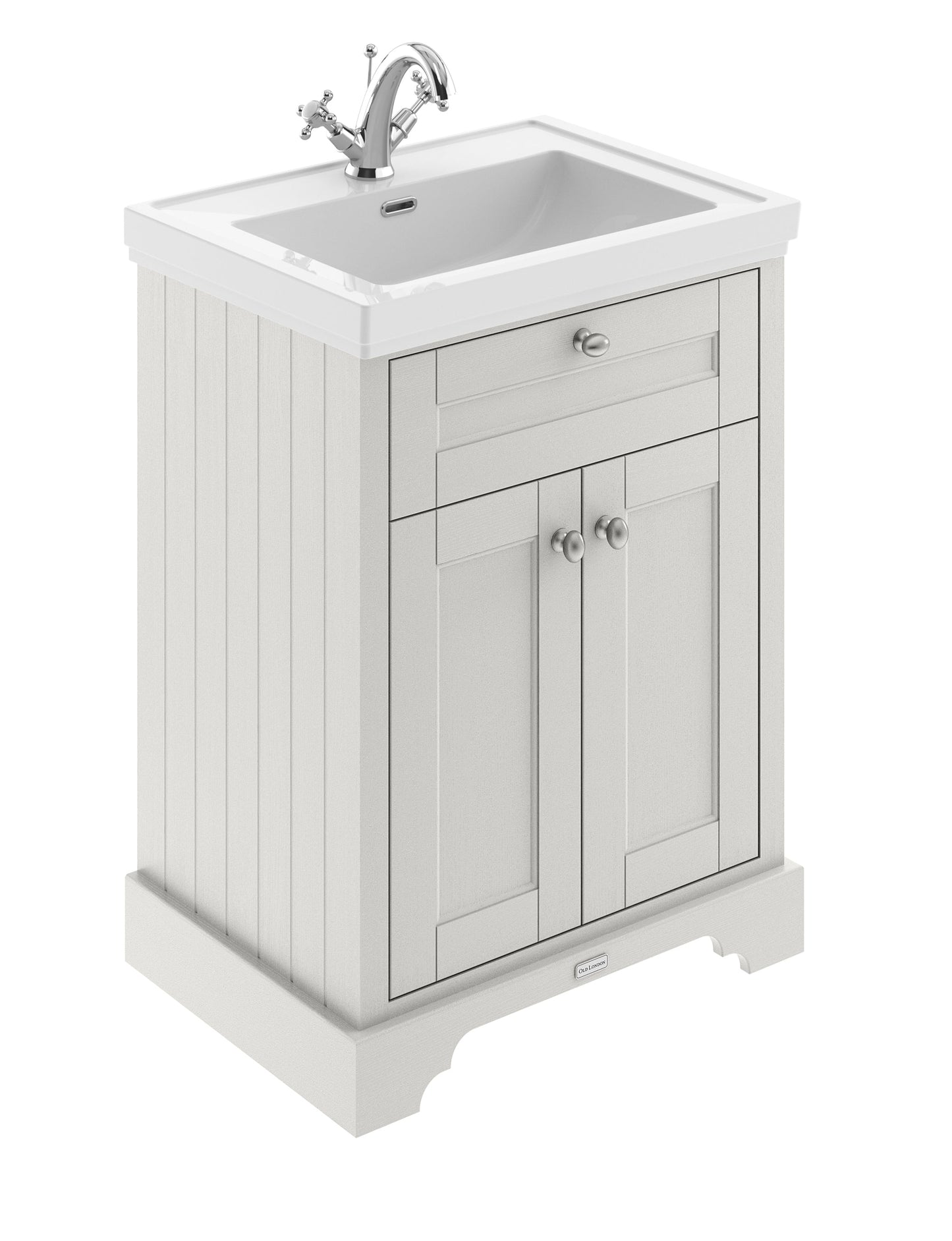 Hudson Reed Old London 2-Door Floorstanding Vanity & Classic Basin