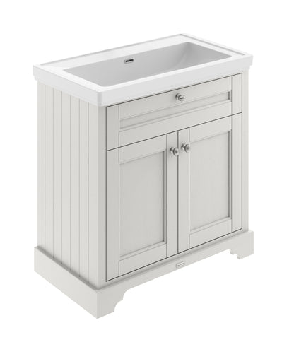 Hudson Reed Old London 2-Door Floorstanding Vanity & Classic Basin