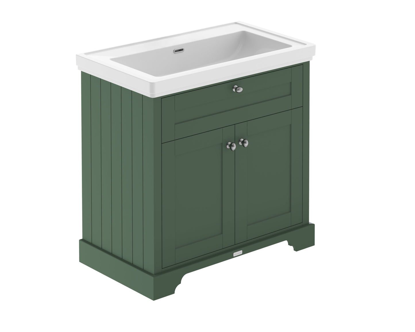 Hudson Reed Old London 2-Door Floorstanding Vanity & Classic Basin