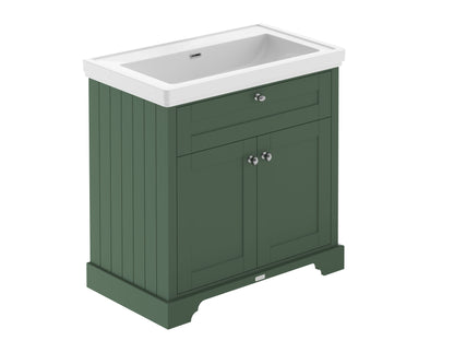 Hudson Reed Old London 2-Door Floorstanding Vanity & Classic Basin