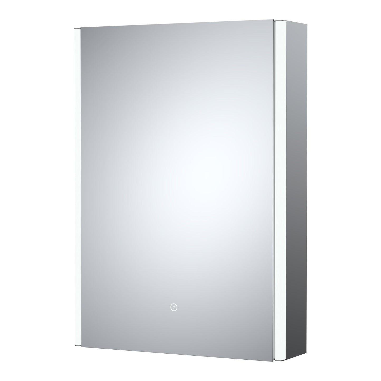 Nuie Pavo 700 x 500mm 1 Door LED Touch Sensor Mirror Cabinet