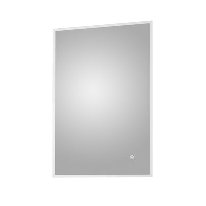 Nuie Leva Ambient Lit LED Touch Sensor Mirror - H700 x W500mm