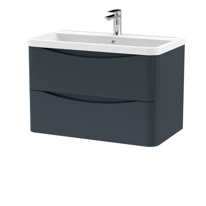 Nuie Lunar Wall Hung 2 Drawer Vanity & Basin