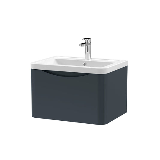Nuie Lunar Wall Hung 1 Drawer Vanity & Basin