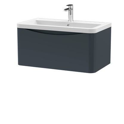 Nuie Lunar Wall Hung 1 Drawer Vanity & Basin