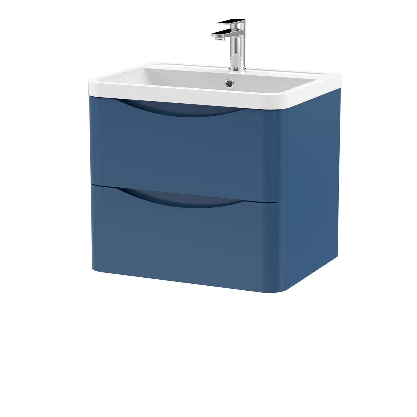 Nuie Lunar Wall Hung 2 Drawer Vanity & Basin