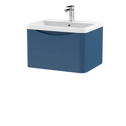 Nuie Lunar Wall Hung 1 Drawer Vanity & Basin