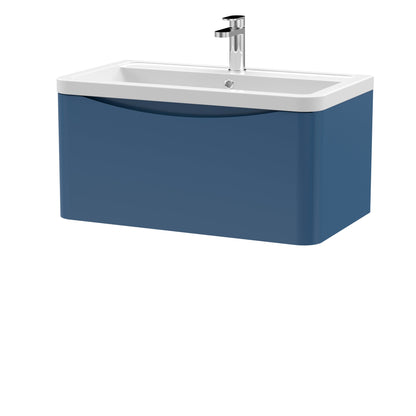 Nuie Lunar Wall Hung 1 Drawer Vanity & Basin