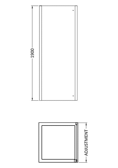 Hudson Reed Apex Side Panels