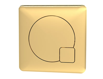 Push Button Reed Hudson Reed Square Dual Flush Push Button