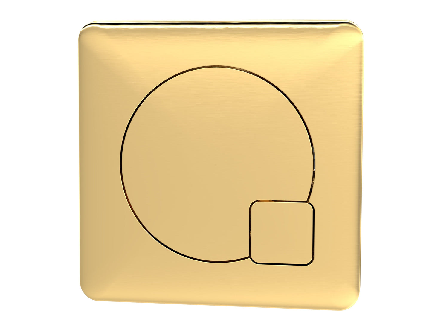 Hudson Reed Square Dual Flush Push Button