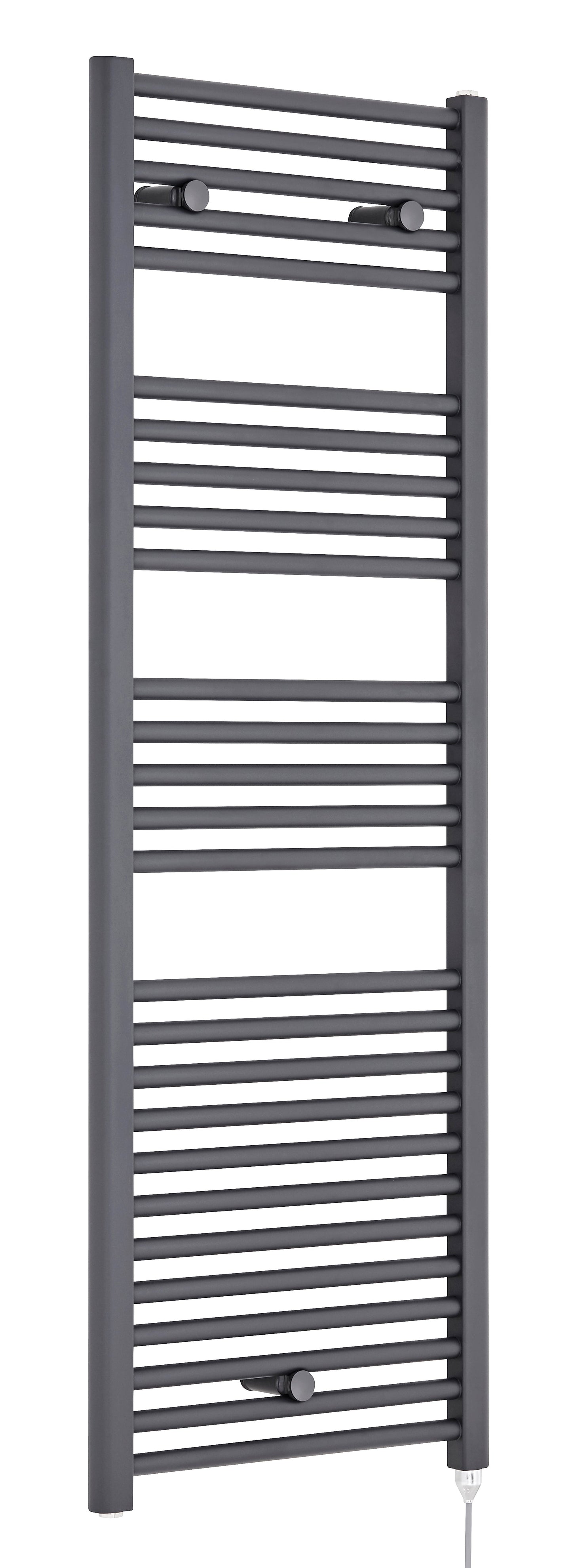 Nuie Electric Heated Vertical Towel Rails with round/Square bars